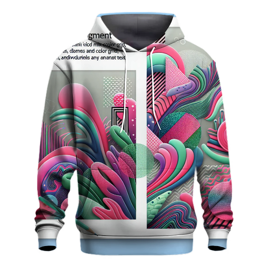 Neon Dreamscape Adventure Hoodie