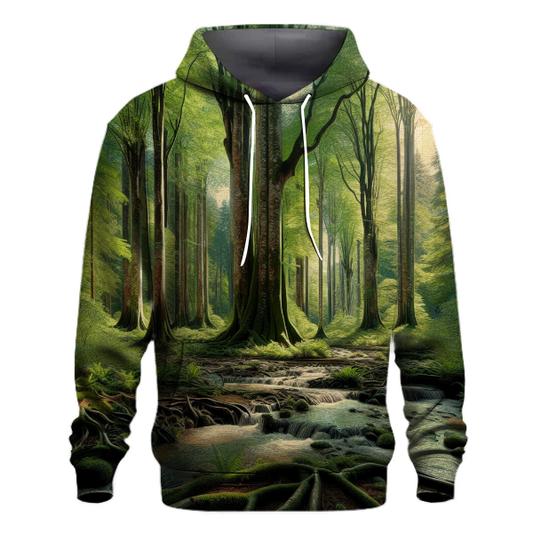 Tranquil Forest Retreat Hoodie