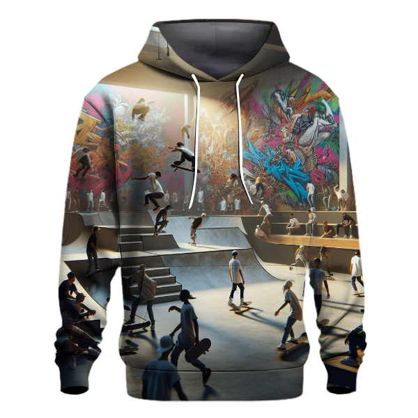 Skateboarding Vibes Hoodie