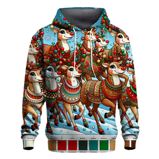 Holiday Reindeer Parade Hoodie