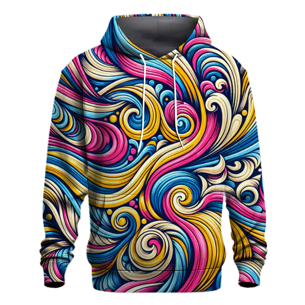 Waves of Color Hoodie