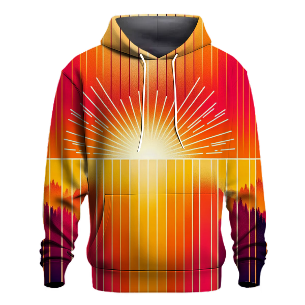 Golden Sunset Reflection Hoodie