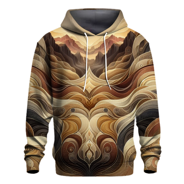 Desert Mirage Design Hoodie