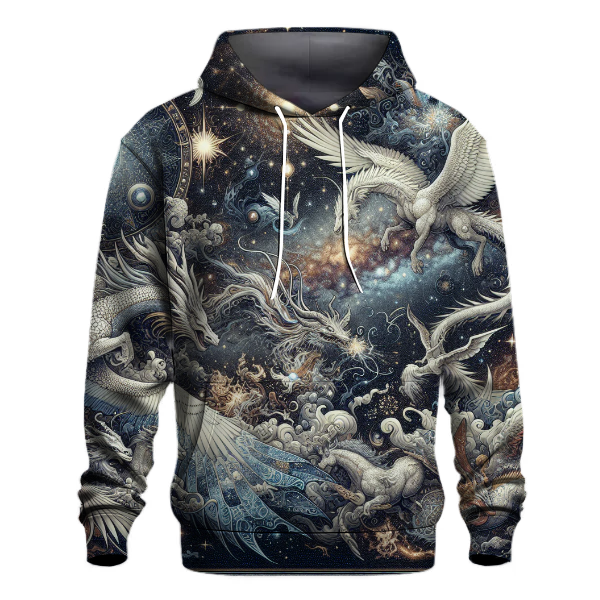 Fantasy Celestial Creatures Hoodie