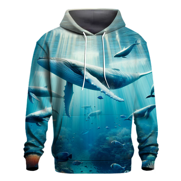 Whale's Oceanic Ballet Hoodie