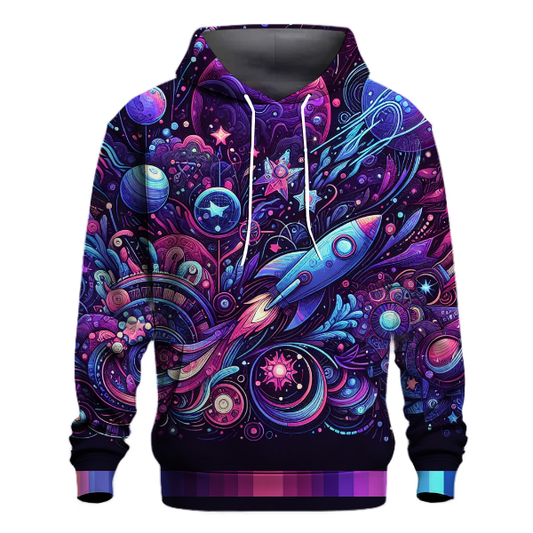 Funky Space Odyssey Hoodie Premium Hoodies