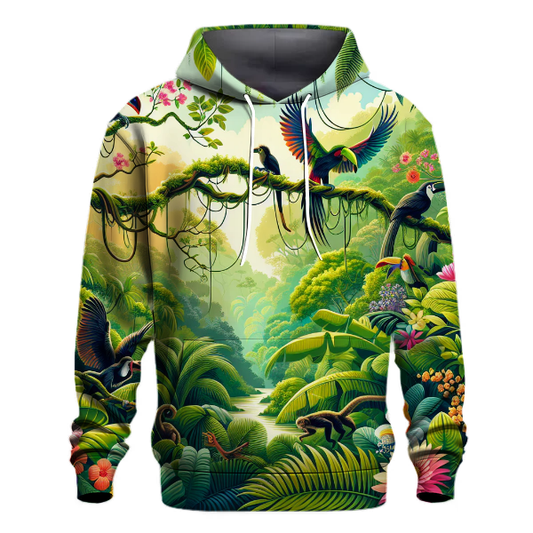 Vibrant Jungle Escape Hoodie