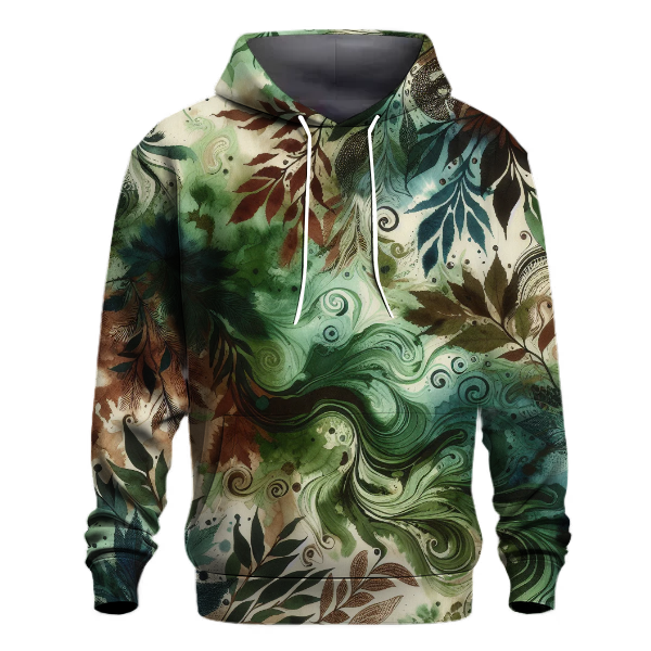 Emerald Forest Enchantment Hoodie