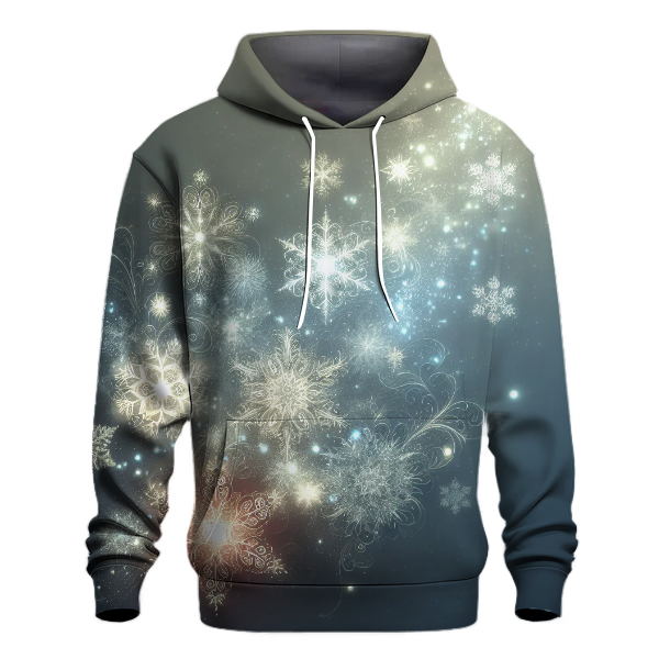 Winter Wonderland Snowflakes Hoodie