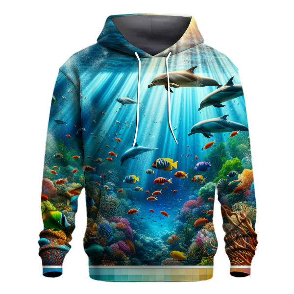 Vibrant Underwater Oasis Hoodie