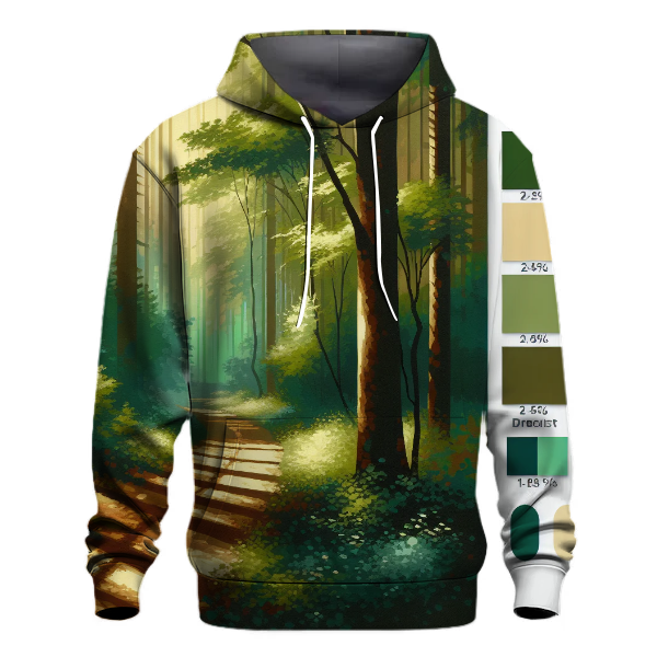 Glistening Forest Path Hoodie