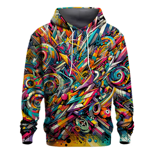 Urban Graffiti Expression Hoodie