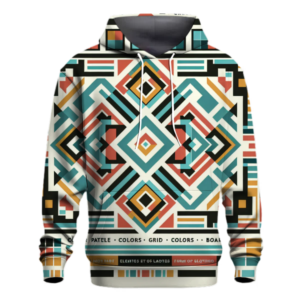 Geometric Glam Hoodie