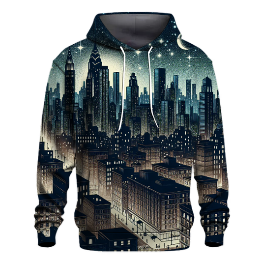 Cityscape Noir Hoodie