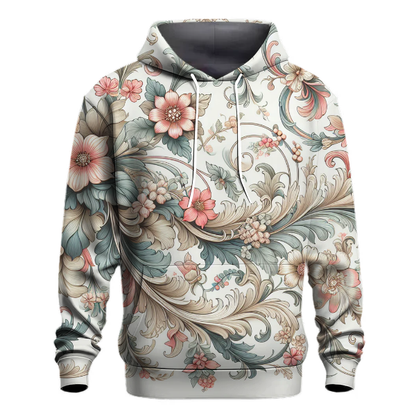 Vintage Floral Dreams Hoodie