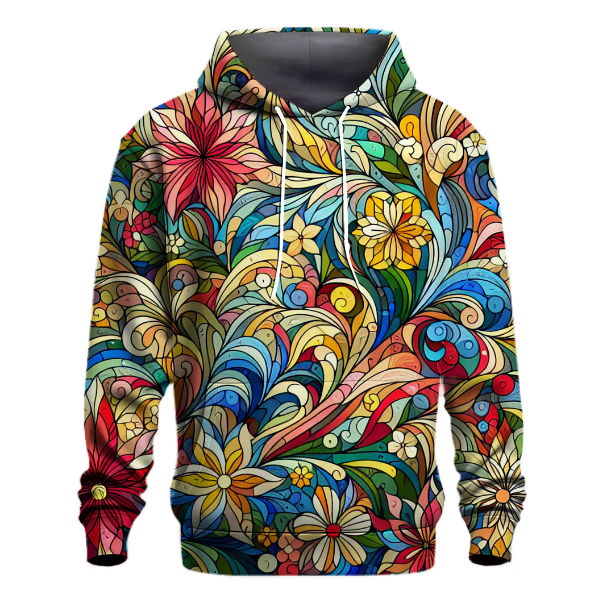 Floral Mosaic Hoodie