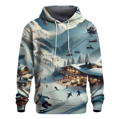 Skiing - Alpine Adventure Hoodie