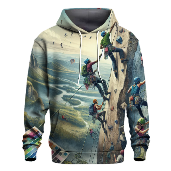 Rock Climbing Heights Hoodie