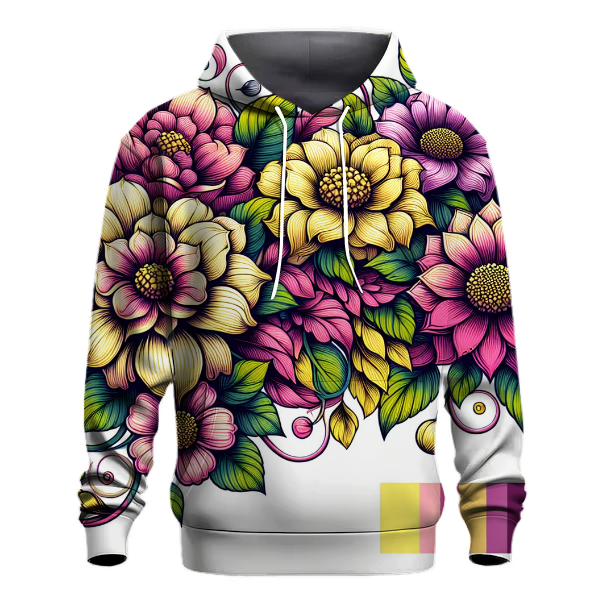 Bohemian Floral Bliss Hoodie