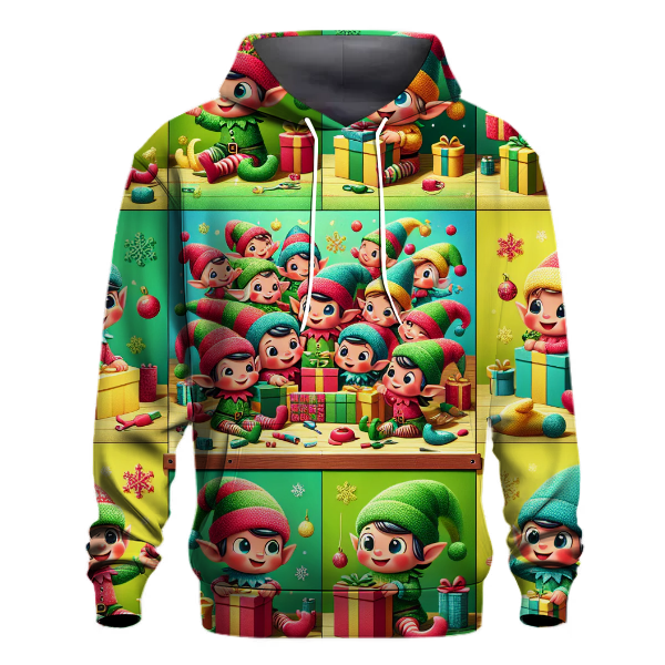 Whimsical Elf Squad Hoodie