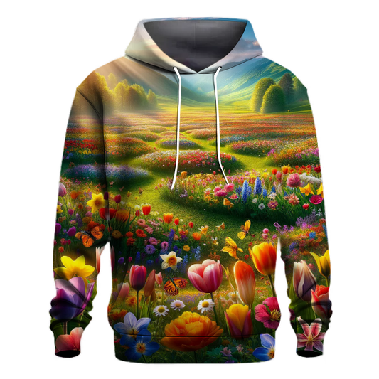 Floral Meadow Delight Hoodie