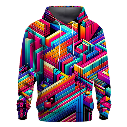 Electric Vibe Patterns Hoodie