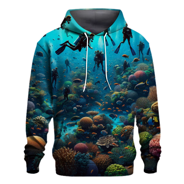 Diving Serenity Hoodie Hoodies Fashion