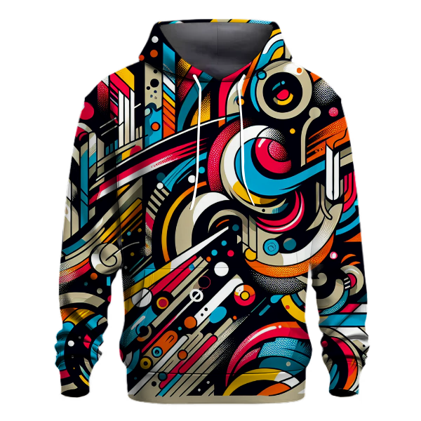 Vibrant Graffiti Dreams Hoodie