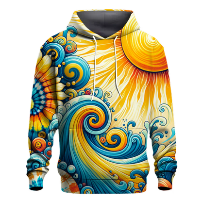 Sunkissed Tropical Waves Hoodie