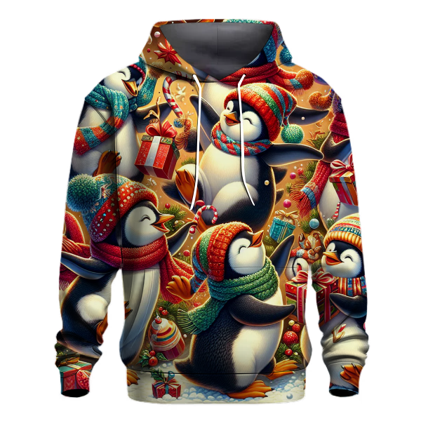 Penguin Holiday Party Hoodie