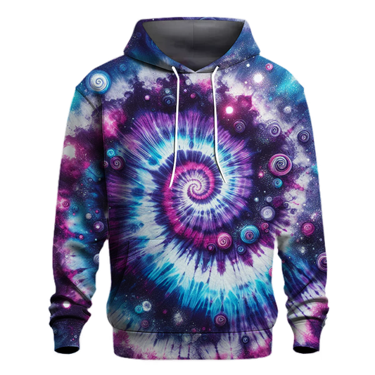 Galactic Journey Tie-dye Design Hoodie