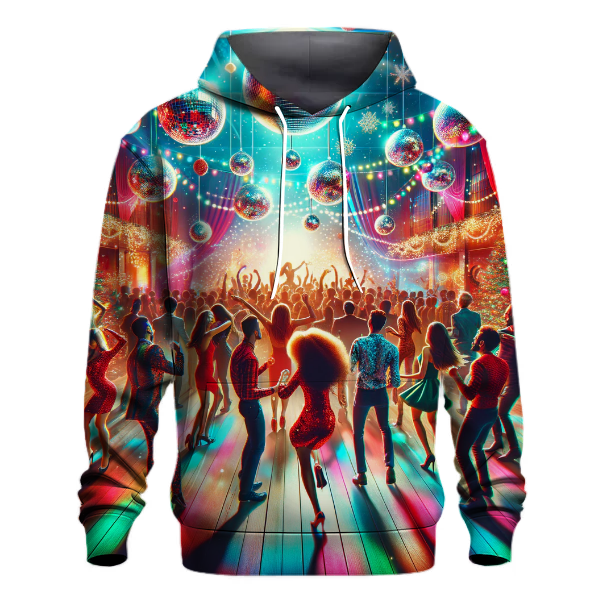 Funky Christmas Dance Party Hoodie