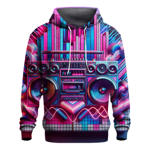 Boom Box Beats Hoodie