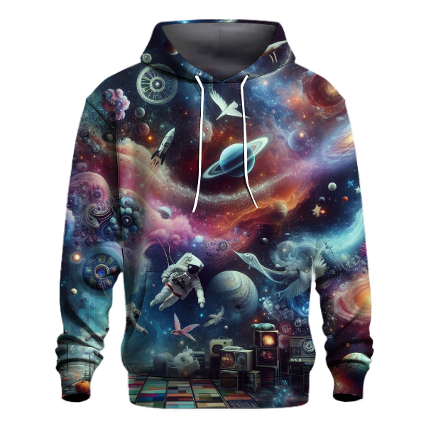 Surreal Cosmic Journey Hoodie