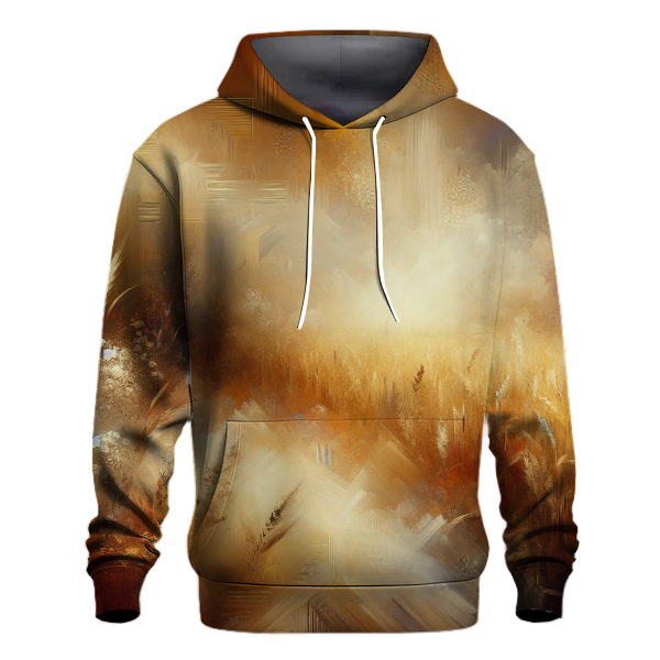 Golden Wheat Tie-Dye Hoodie