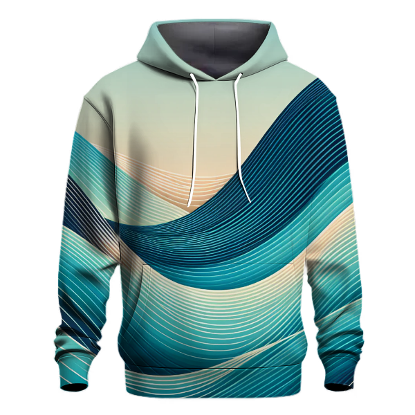 Ocean's Whisper Gradient Hoodie