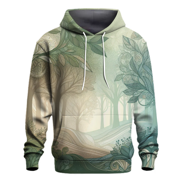 Peaceful Forest Vibes Hoodie