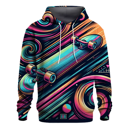 Radical Skateboard Art Hoodie