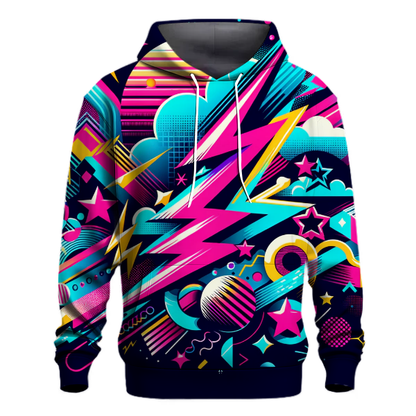 Retro 80s Pop Art Hoodie