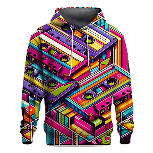 Cassette Vibes Design Hoodie Custom Hoodies