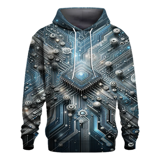 Futuristic Circuitry Hoodie