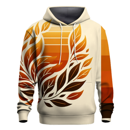 Golden Autumn Sunset Gradient Hoodie