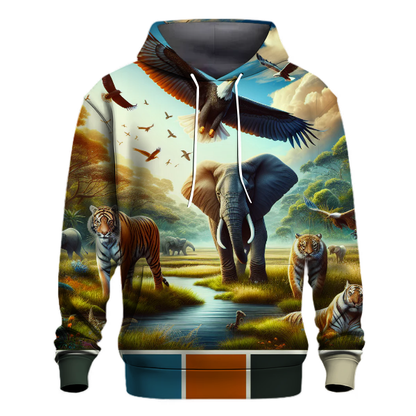 Majestic Wildlife Journey Hoodie