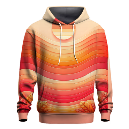 Coral Sunset Dreams Hoodie