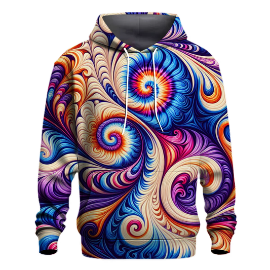 Classic Tie-Dye Swirls Hoodie