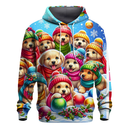 Christmas Puppy Adventures Hoodie