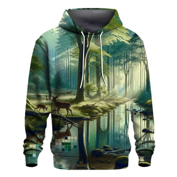 Dreamy Forest Whispers Hoodie