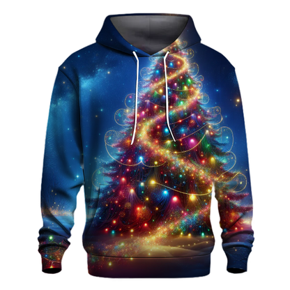 Christmas Lights Glow Hoodie