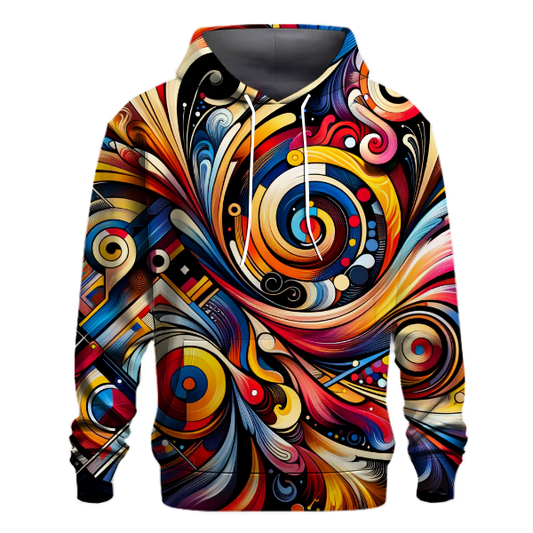 Eccentric Abstract Art Hoodie