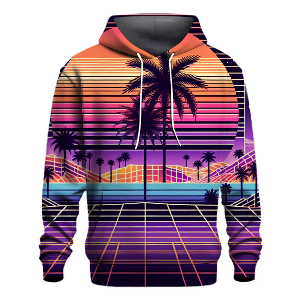 Retro Synthscape Hoodie